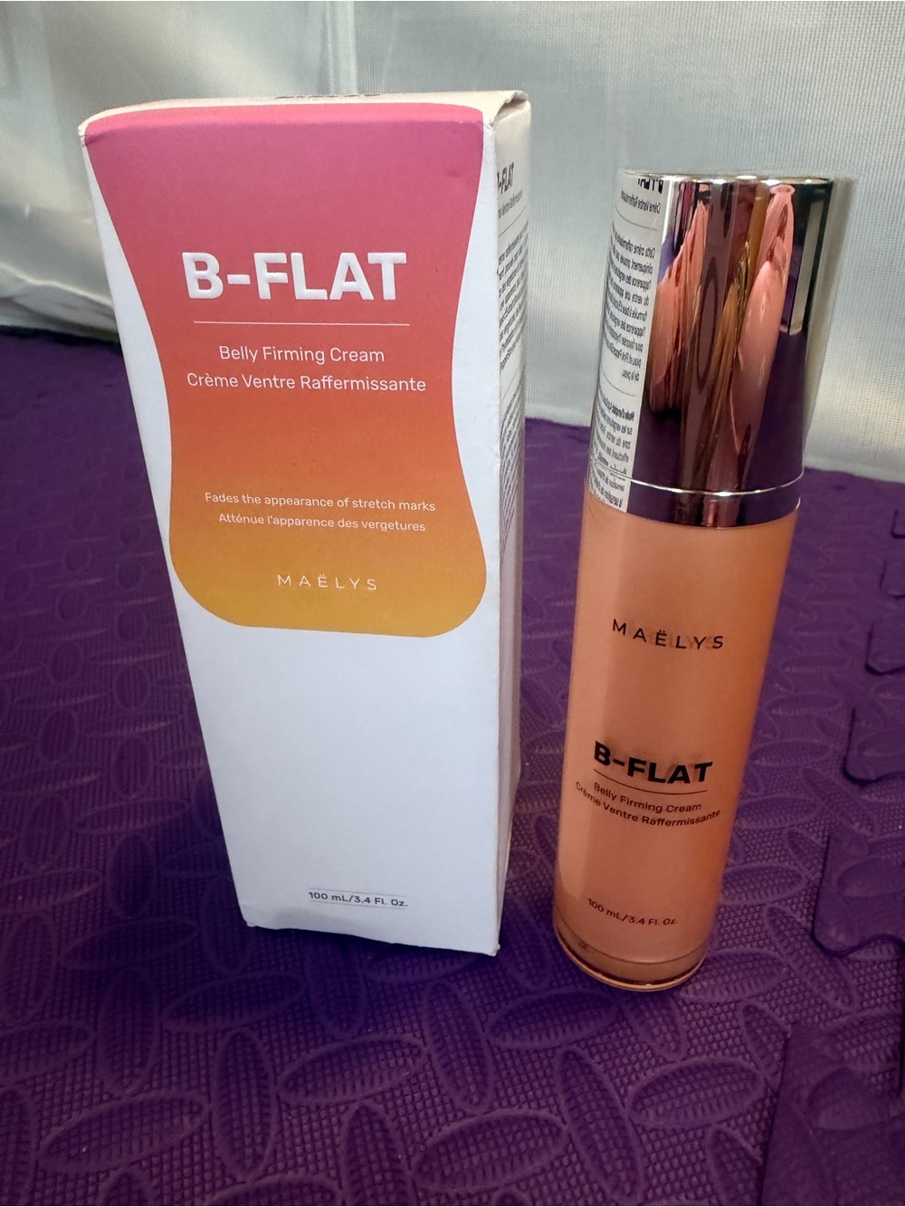 Maelys B-FLAT Belly Firming Cream — Peach